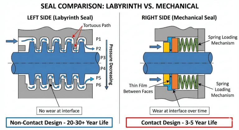 Labyrinth Mechanical Seal vs Mechanical Seal: What Is the Difference 4 image 9