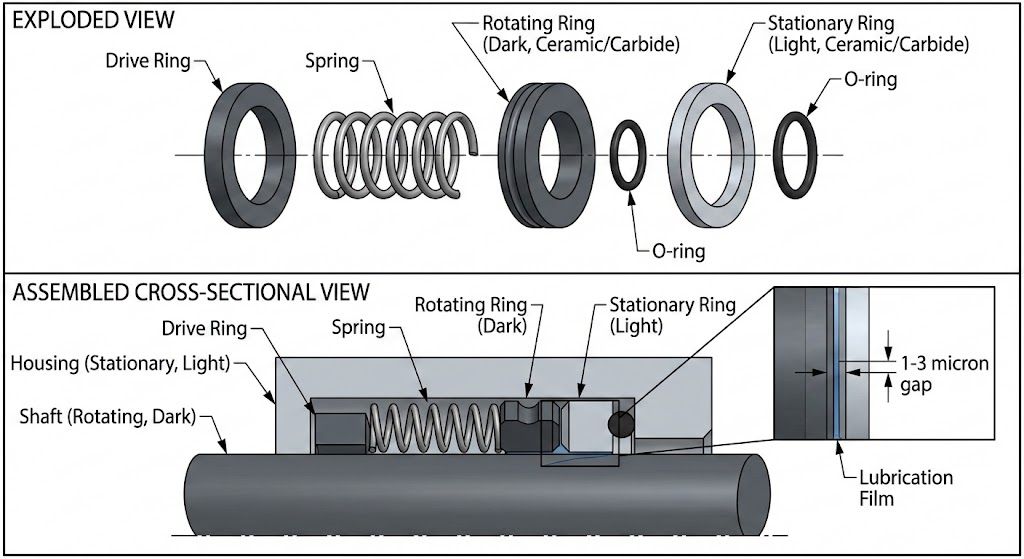What is the Difference Between Oil Seal and Mechanical Seal 2 image 1