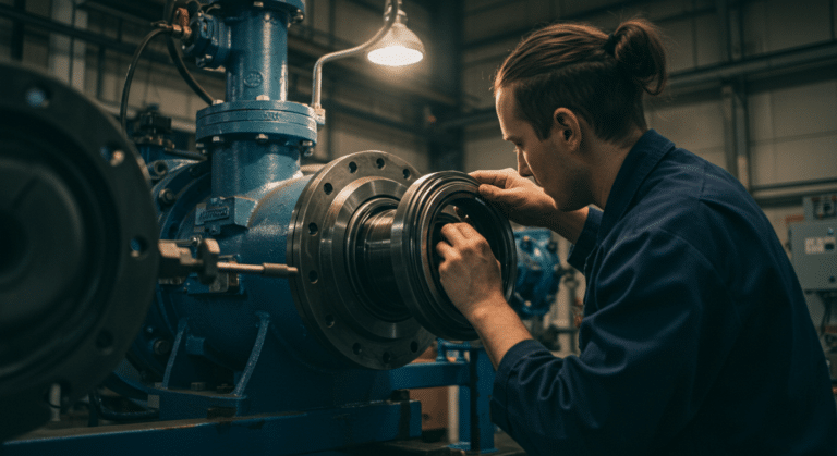 How to Install a Gland Seal 5 Install a Gland Seal in pump