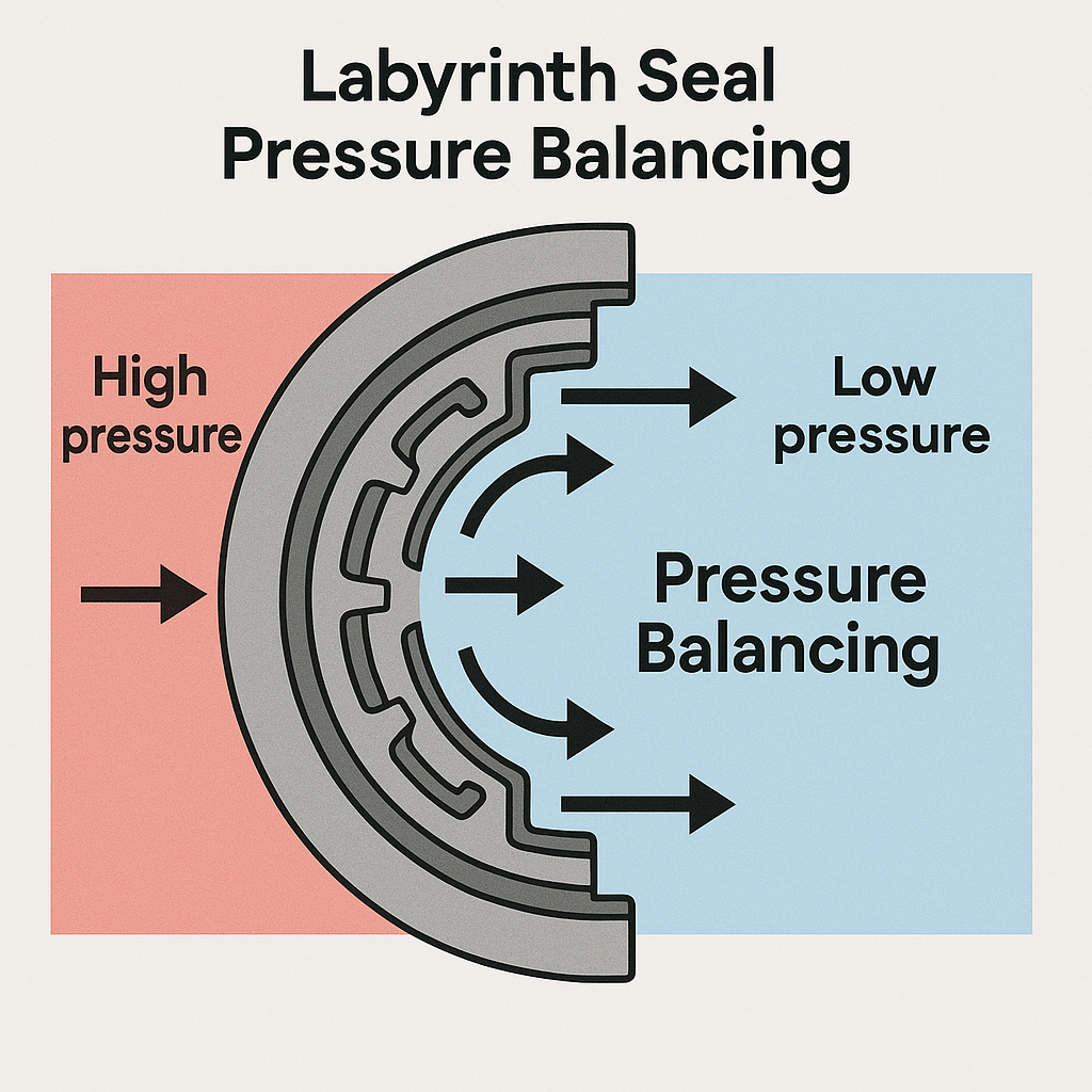 Labyrinth Seal Pressure Balancing in Turbomachinery 1 image 6