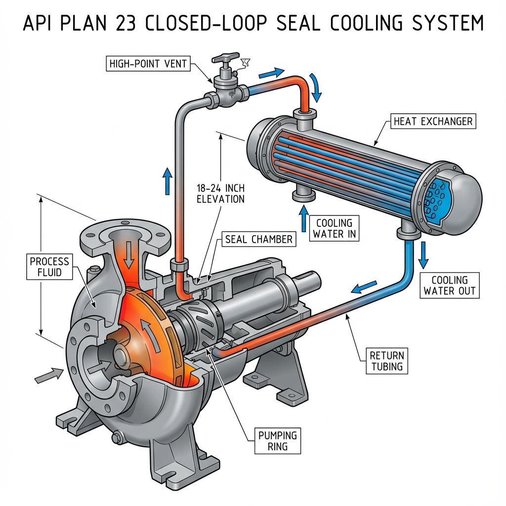 Best Mechanical Seal Flushing Plan for High Temperature Service 1 image 8